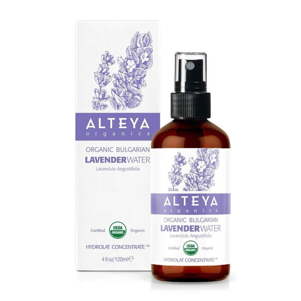 Alteya Organic Bulgarian Lavender Water Spray, 4 Oz